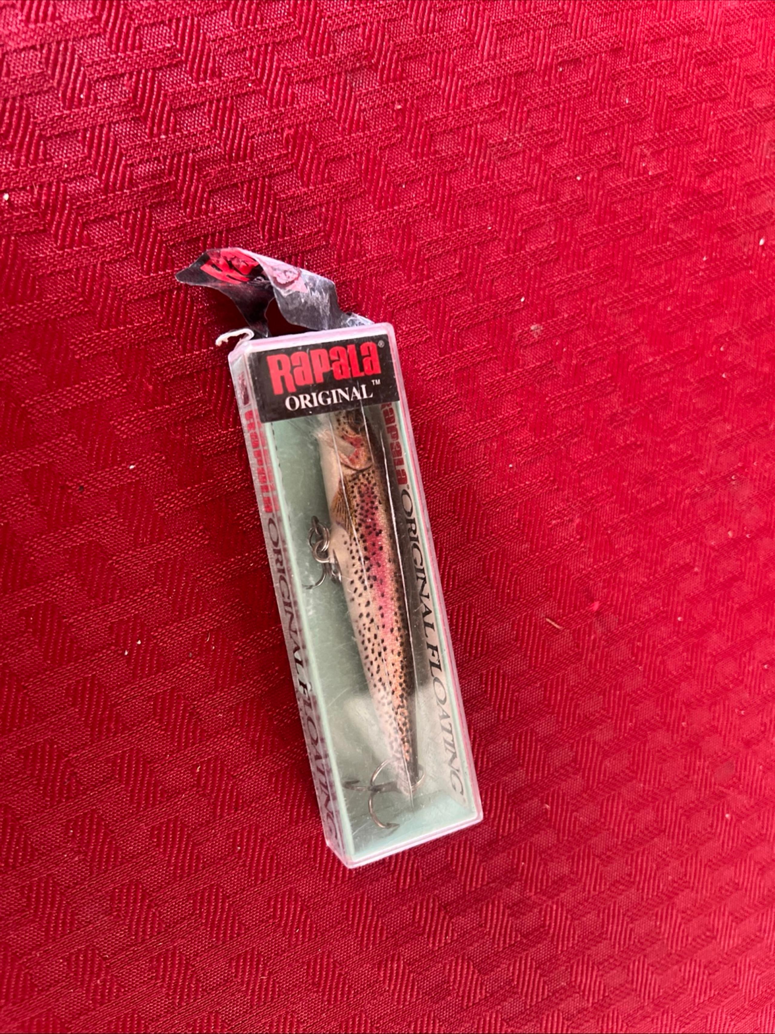 1 Rapala Minnow Lure F9 RTL Live Rainbow Trout NIP