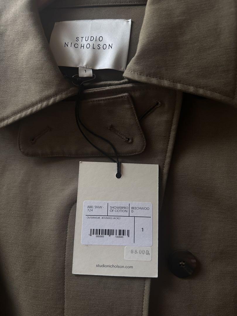 STUDIO NICHOLSON SHORT ROUNDED JACKET