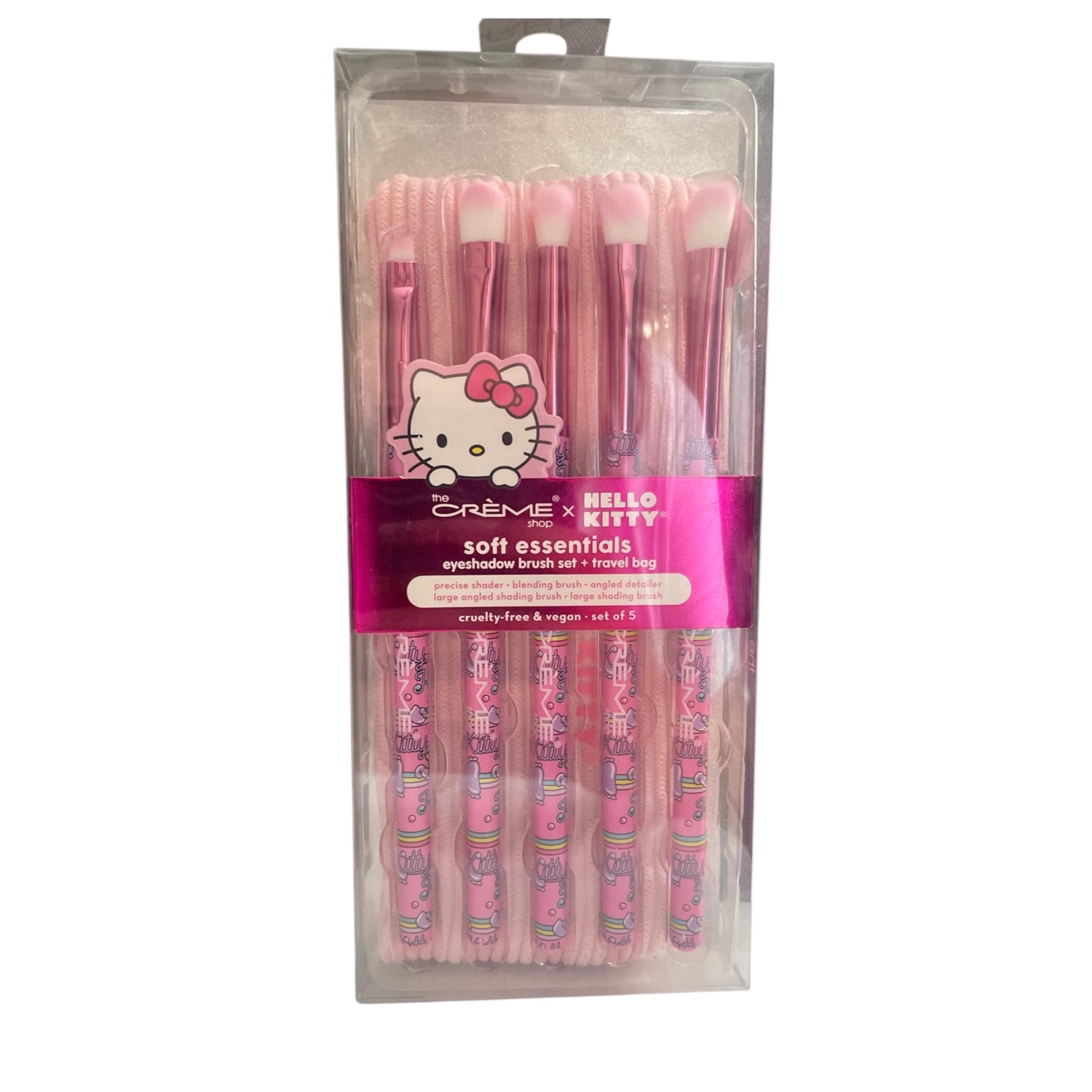 The crème shop hello Kitty makeup brushes