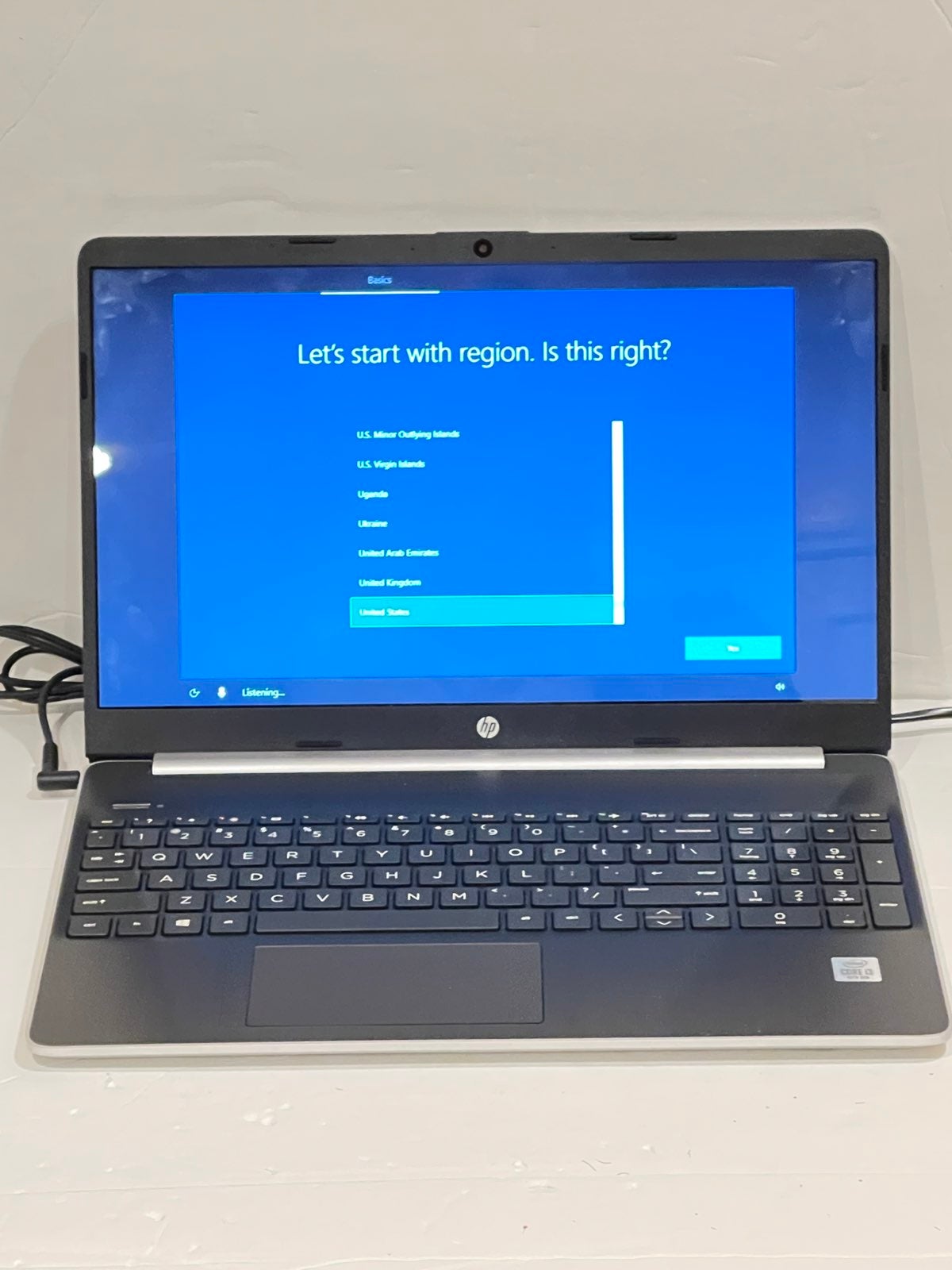 HP 15.6 HD Touchscreen Laptop Intel