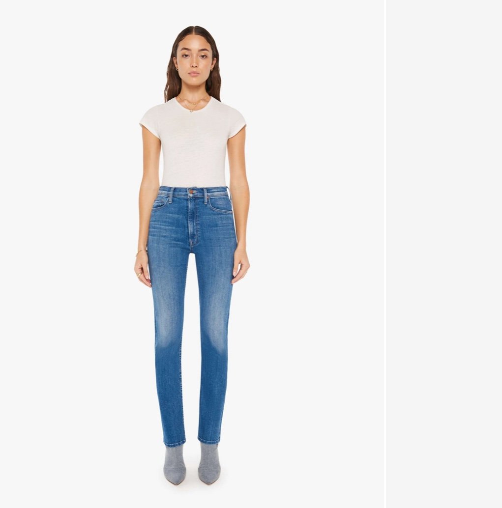 Mother High Waisted Rider Skimp 25”