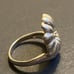 Vintage 1970’s Sterling Huge Poppy Flower Ring 7.90