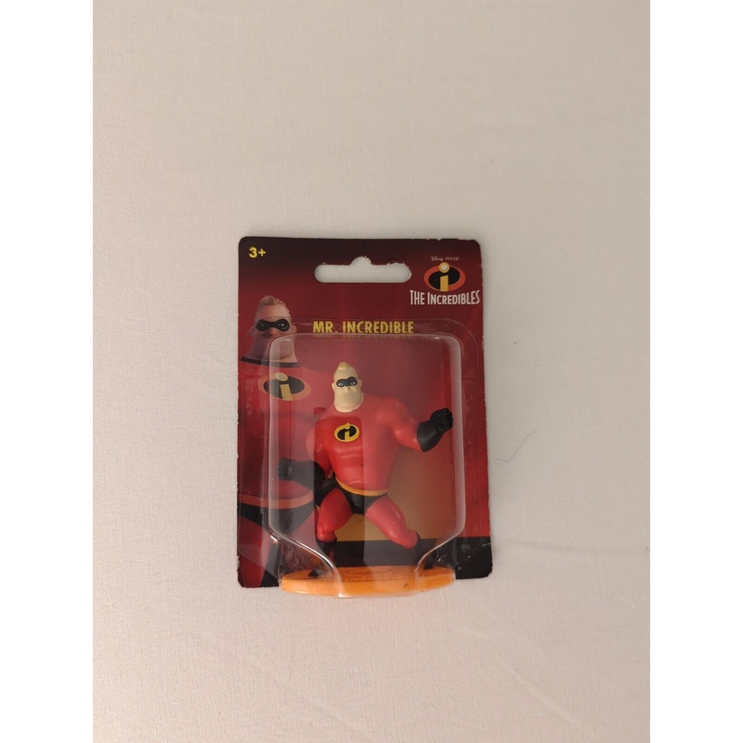 Disney Pixar The Incredibles Mini Figure/Cake Topper- MR. INCREDIBLE - Movie Toy