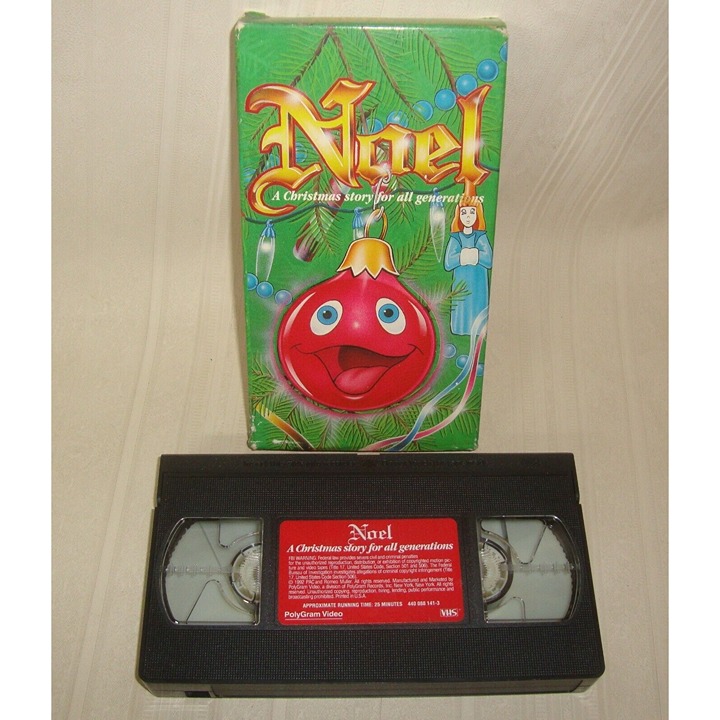 Noel A Christmas Story for All Generations 1992 Charlton Heston VHS RARE