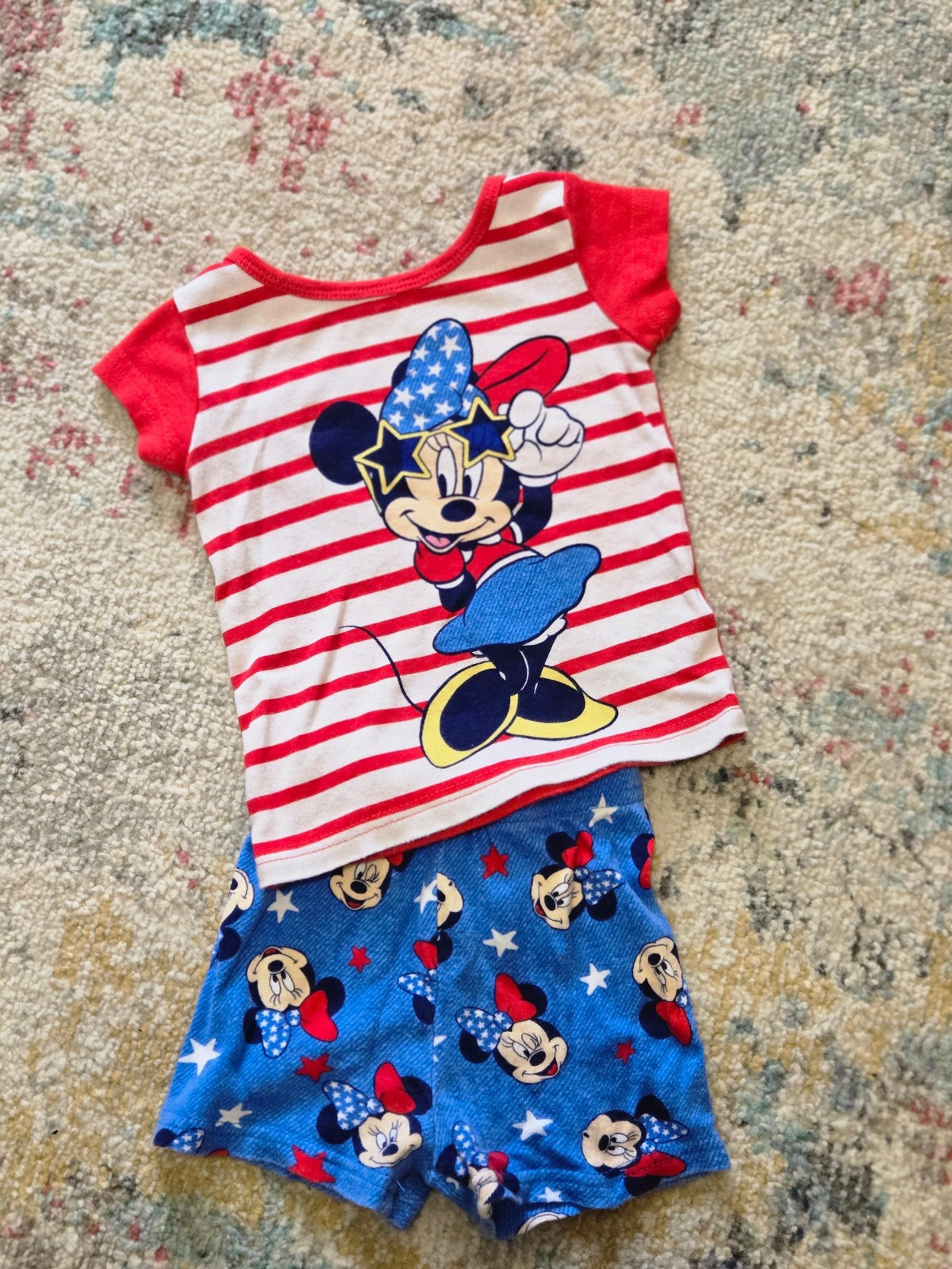 Minnie Mouse patriotic pajamas