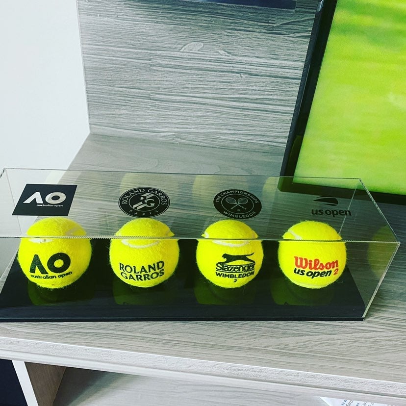 Tennis balls gift box grand slams