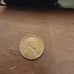 Lincoln wheat penny 1957 D MINT us coin Error B in Liberty filled in BIE