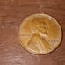Lincoln wheat penny 1957 D MINT us coin Error B in Liberty filled in BIE