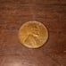 Lincoln wheat penny 1957 D MINT us coin Error B in Liberty filled in BIE