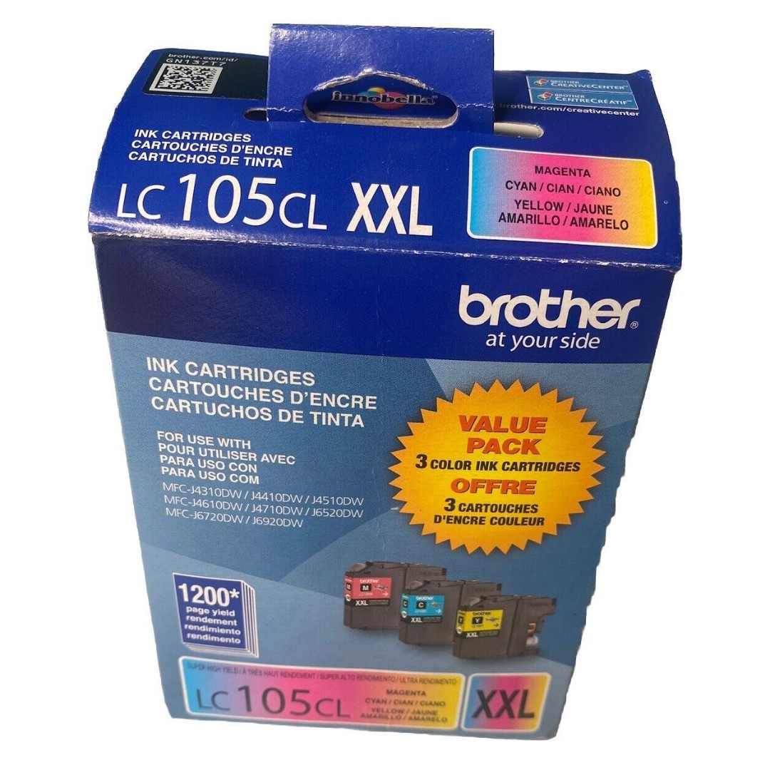 Brother Printer Ink Combo Pack MFC-4710DW Extra High Yield C/M/Y