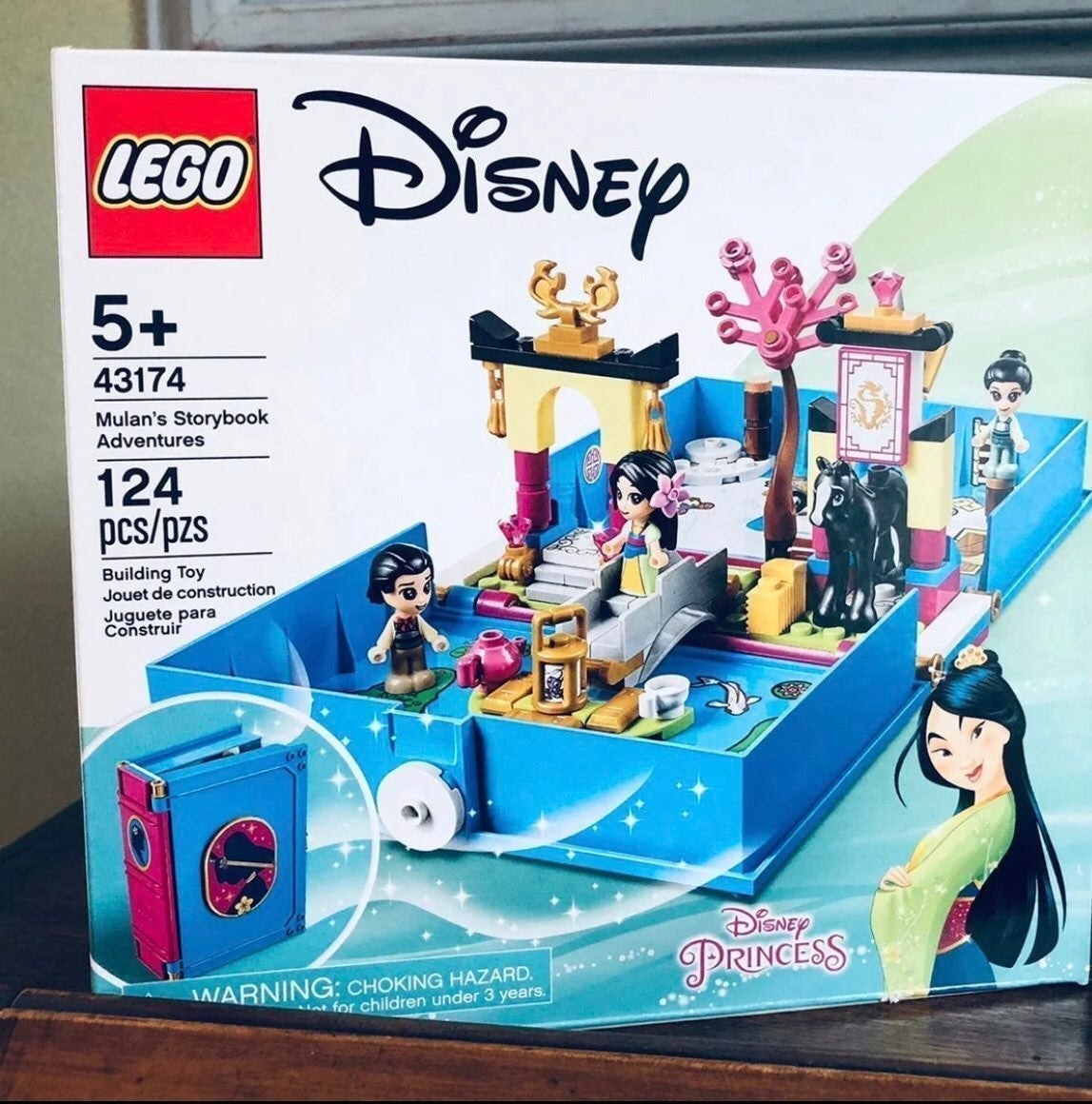 Free shipping:  MULAN STORYBOOK ADVENTURES/LEGOS (RETIRED!)