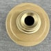 LAMPE BERGER PARIS - France Cream Stone Retired Gold Top Lamp NEEDS WICK