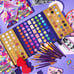 UCANBE 5pcs Eyeshadow Makeup Set -114 Shades MIRROR Eye Shadow Palette