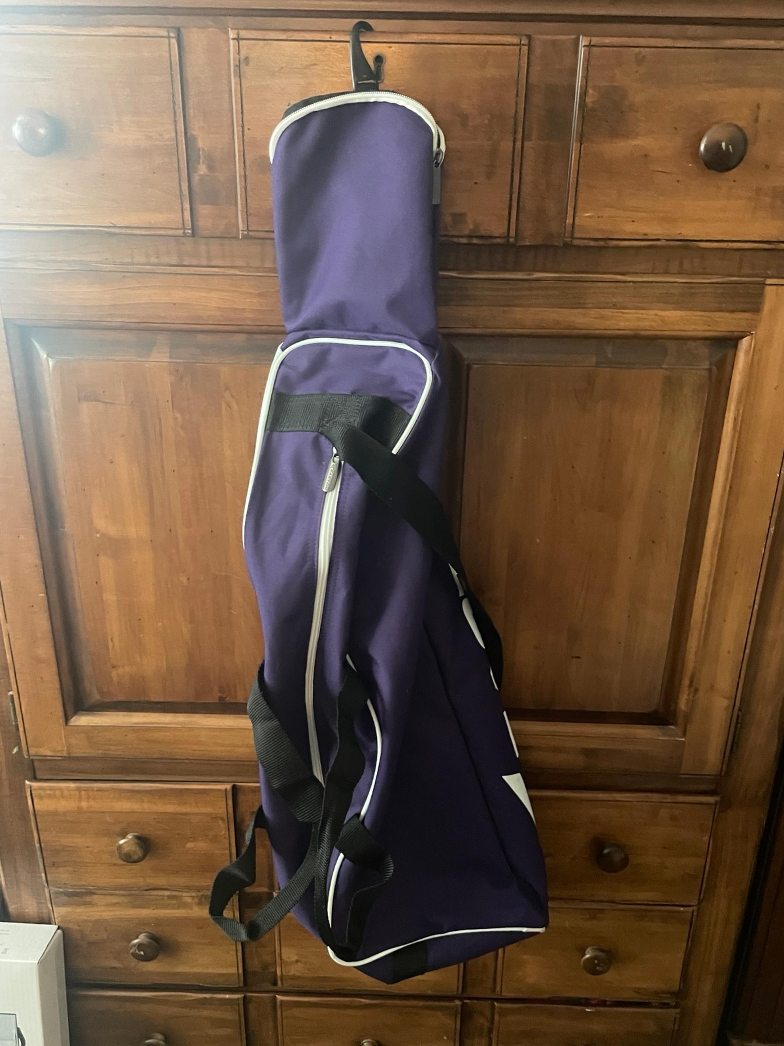 Easton Softball Baseball Bat Bag - Purple 34" Sports Equipment Strap Carry Tote