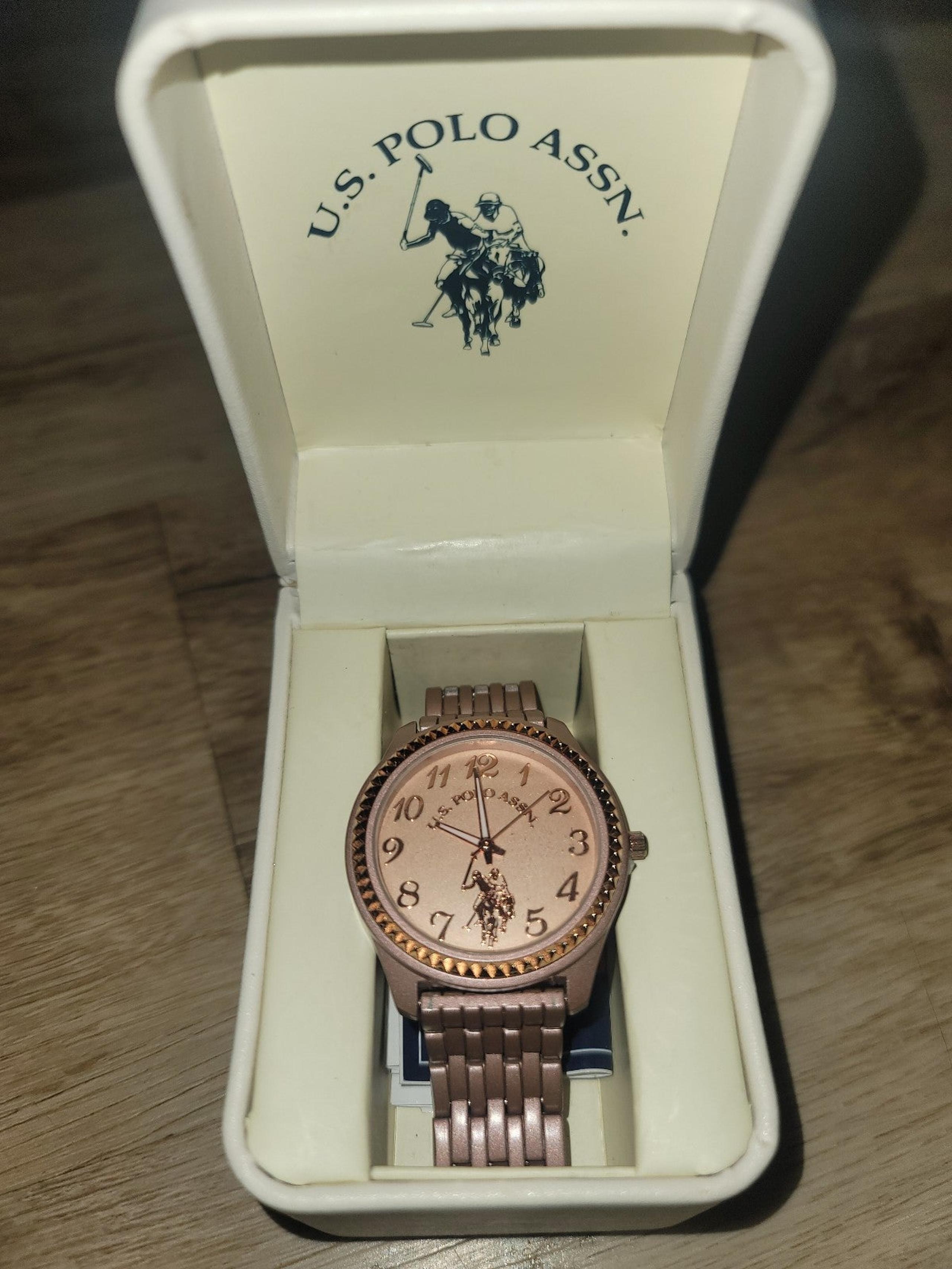 U.S. Polo Assn rosegold watch