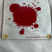 Dexter Blood Splatter Slides Glass Coasters