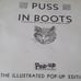1st edition pop up Puss in Boots Book 19