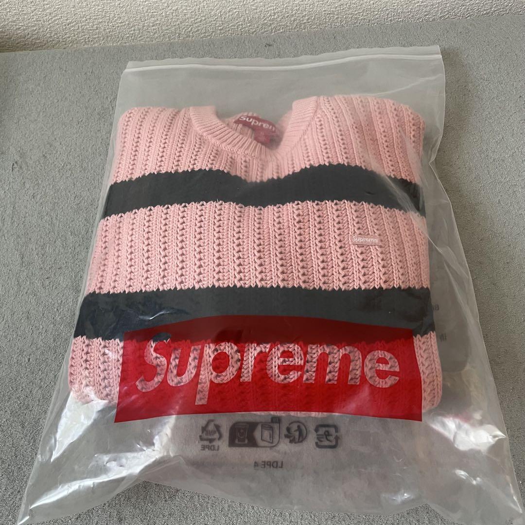 トップス supreme Loose Gauge Stripe Small Box Supreme Loose Gauge Stripe Small Box Sweater (SS25) - $148