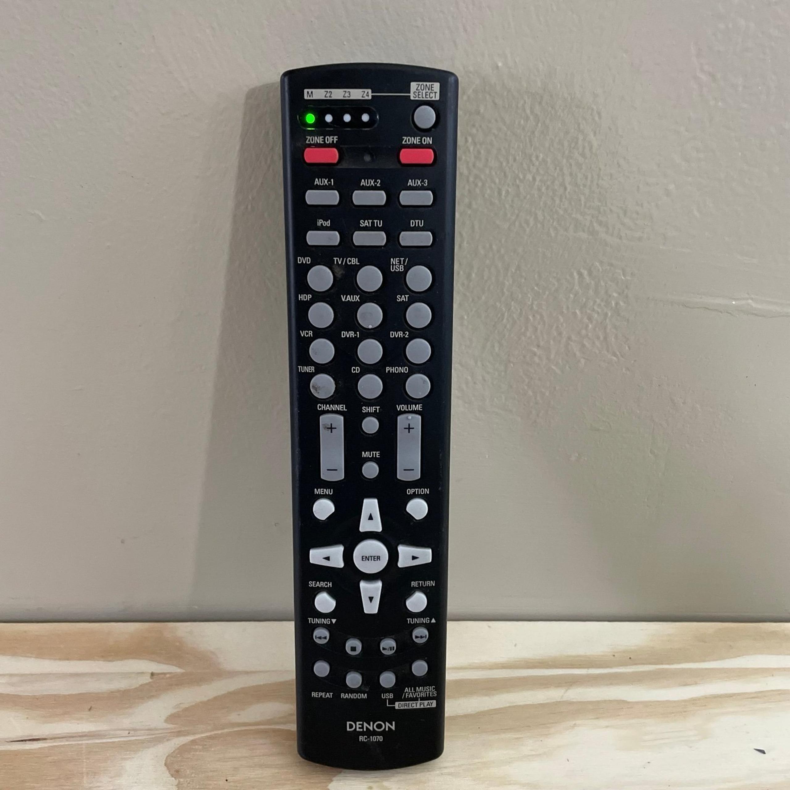 OEM Denon Amplifier Remote Control RC-1070 Fully Tested and Working