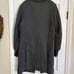 DIESEL BLACK GOLD Coat Black Wool Blend Lamb Skin Trim Unisex It 48 AMAZING