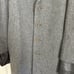 DIESEL BLACK GOLD Coat Black Wool Blend Lamb Skin Trim Unisex It 48 AMAZING