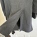 DIESEL BLACK GOLD Coat Black Wool Blend Lamb Skin Trim Unisex It 48 AMAZING