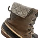 Sorel Women's Brown Leather Slimpack Lace II Boots Size 8