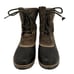 Sorel Women's Brown Leather Slimpack Lace II Boots Size 8