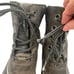 Sorel Women's Brown Leather Slimpack Lace II Boots Size 8