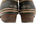 Sorel Women's Brown Leather Slimpack Lace II Boots Size 8