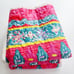 Boho Multicolor Bright King Embroidered Detail Decorative Pillow Shams Set of 2