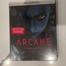 Brand New Arcane: League of Legends - Season One Limited Edition 4K Steelbook