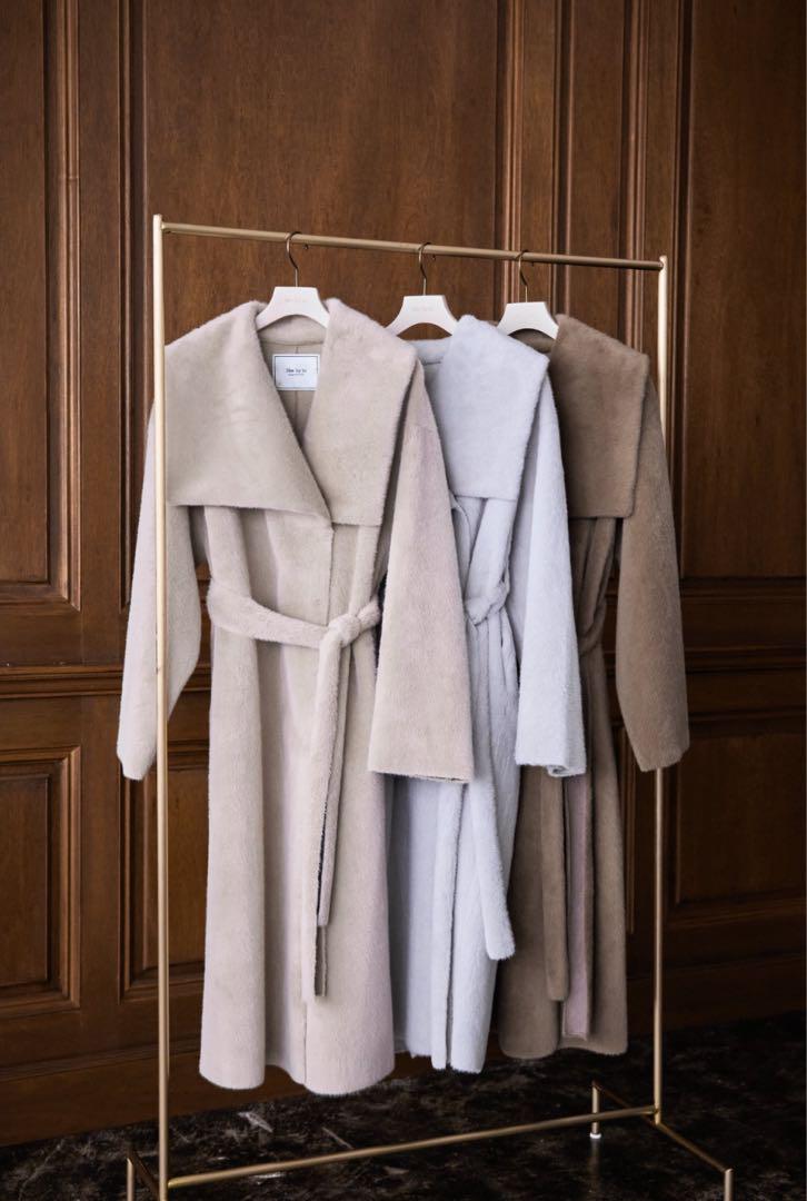 Imperfect】her lip to Grace Wrap Coat Beige S