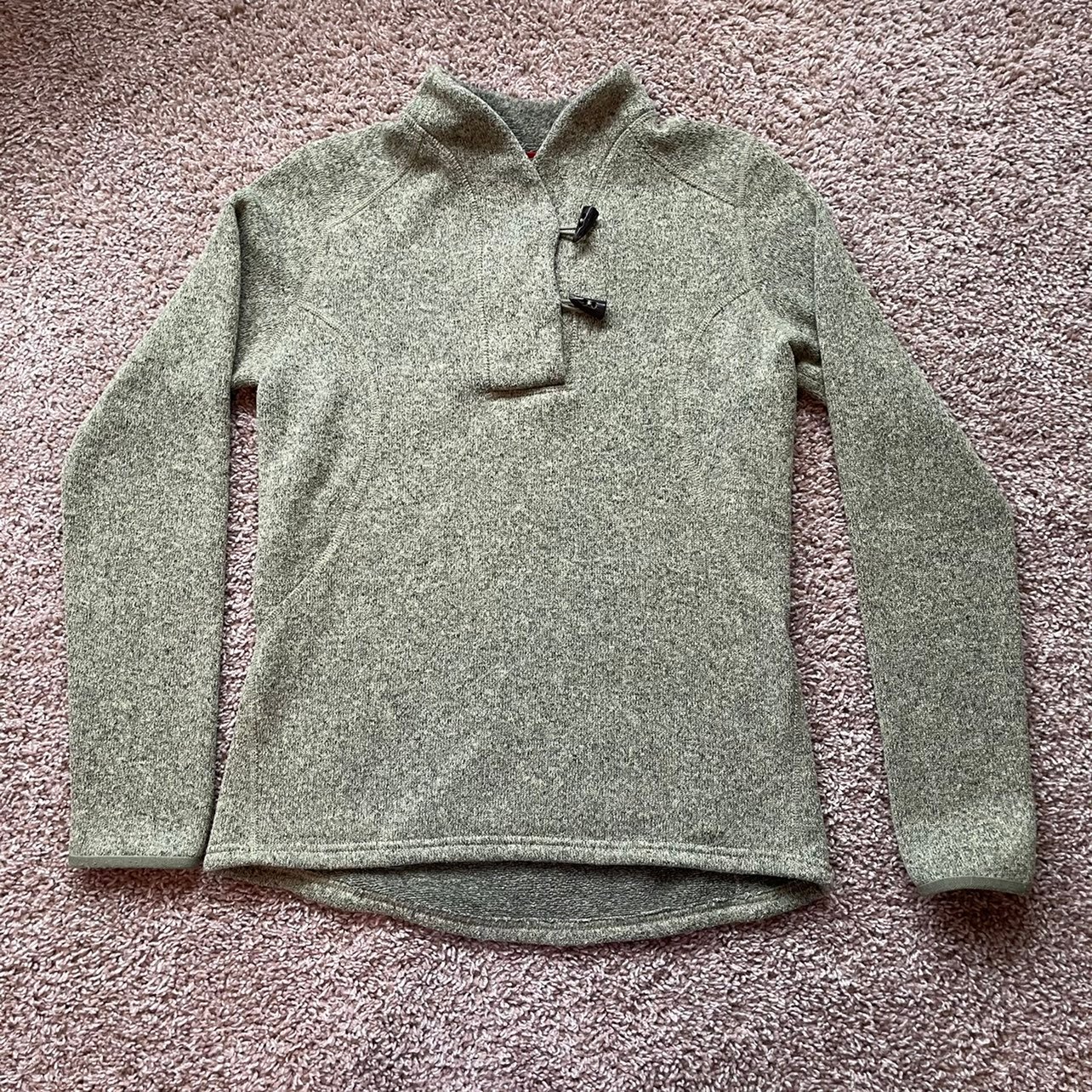 The North Face | Crescent Ridge Shawl Collar Pullover | Green | Size Medium