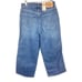 Levi’s Mile High Cropped High Rise Wide Leg jeans