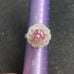 Gorgeous Certified 1.65Ct. Pink Brilliant Cut Earth Mined Diamond Ring Size 6.75