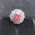 Gorgeous Certified 1.65Ct. Pink Brilliant Cut Earth Mined Diamond Ring Size 6.75