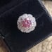 Gorgeous Certified 1.65Ct. Pink Brilliant Cut Earth Mined Diamond Ring Size 6.75