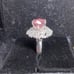 Gorgeous Certified 1.65Ct. Pink Brilliant Cut Earth Mined Diamond Ring Size 6.75