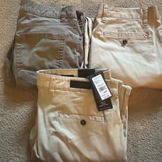 3 New pairs of size 36/30 Men’s pants