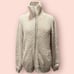 Soft Surroundings Lyla Teddy Cardigan Full Zip Sesame Light Brown Sz S