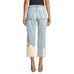 HUDSON NEW 245 Sloane Mid-Rise Bleached Crop Jean Neutralize Size 28