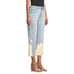 HUDSON NEW 245 Sloane Mid-Rise Bleached Crop Jean Neutralize Size 28