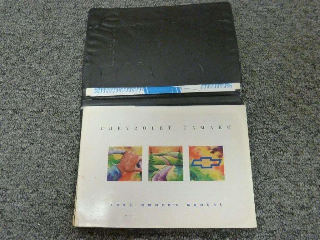 1993 CHEVROLET CAMERO OWNER'S MANUAL