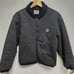 Early Ape★A BATHING APE MA-1 Fleece-Lined Jacket Charcoal Gray