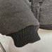 Early Ape★A BATHING APE MA-1 Fleece-Lined Jacket Charcoal Gray
