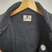 Early Ape★A BATHING APE MA-1 Fleece-Lined Jacket Charcoal Gray
