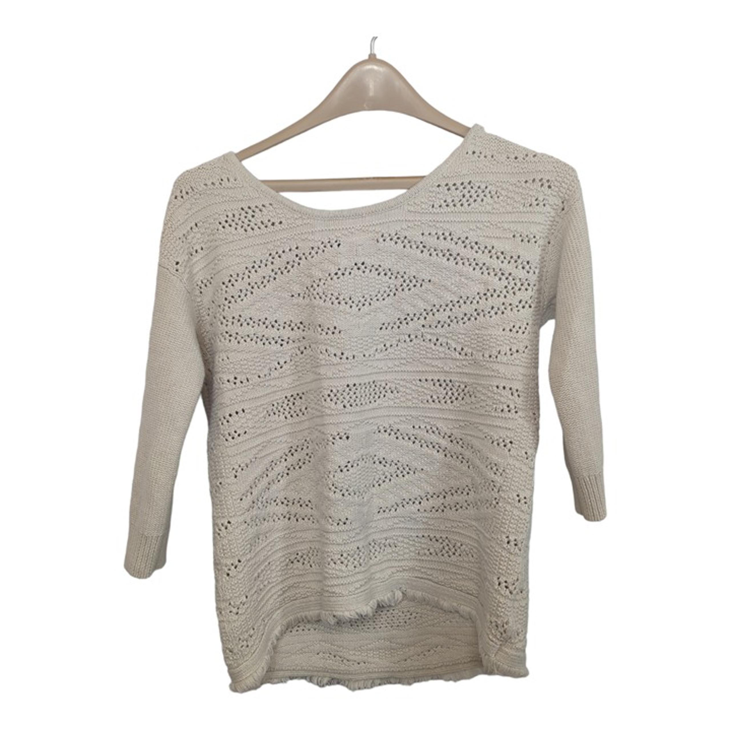 American Eagle Outfitters Chunky Knit 3/4 Sleeve Sweater Size Small