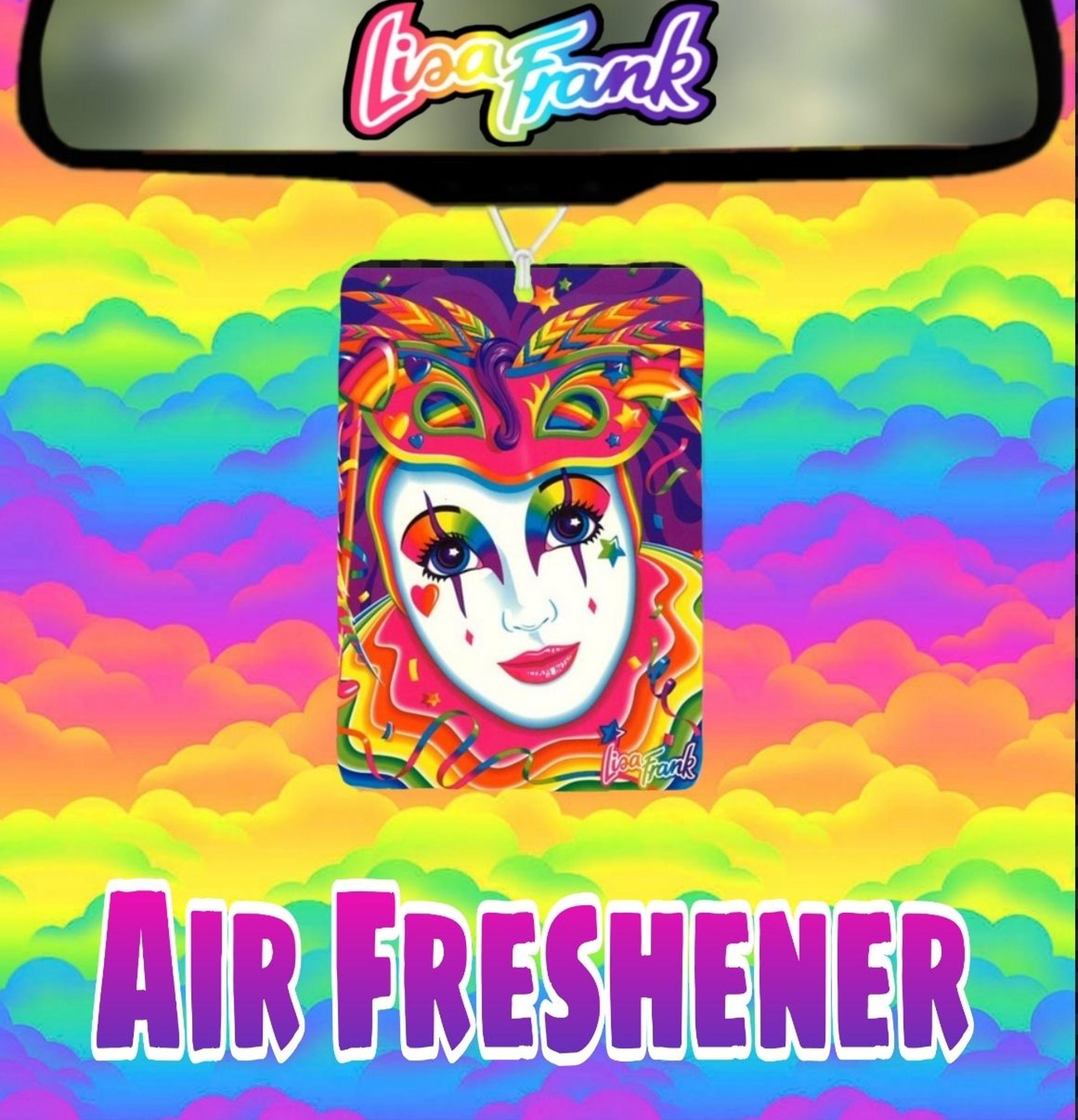 Lisa Frank Inspired Car Air Freshener
