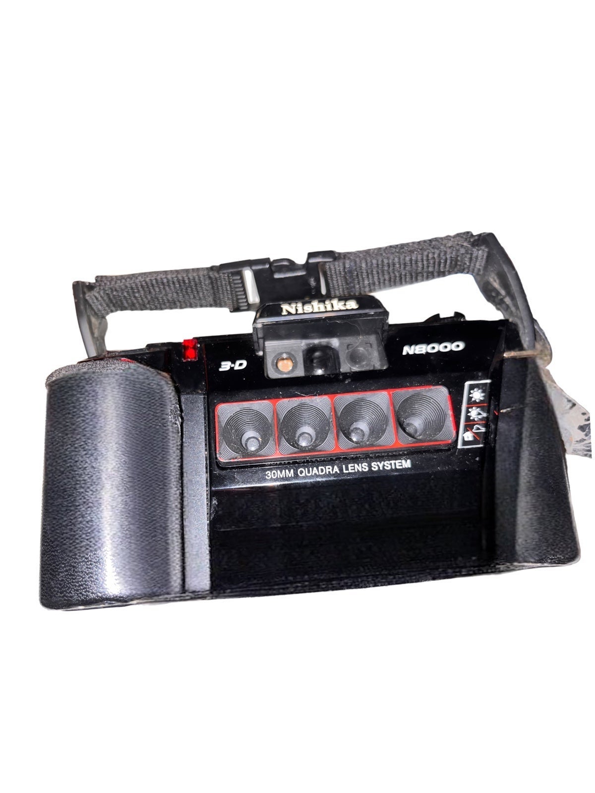 Nishika N8000 35mm Quadrascopic Stereo 3D Lenticular Camera